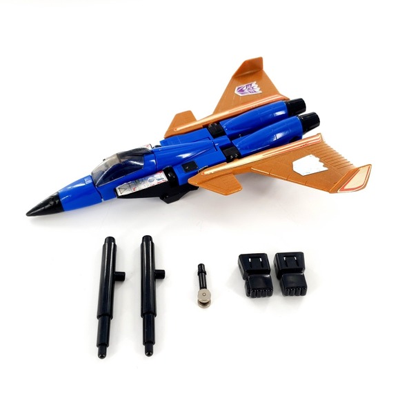 Other - Vintage 1985 Transformers G1 Dirge Jet Figure Complete